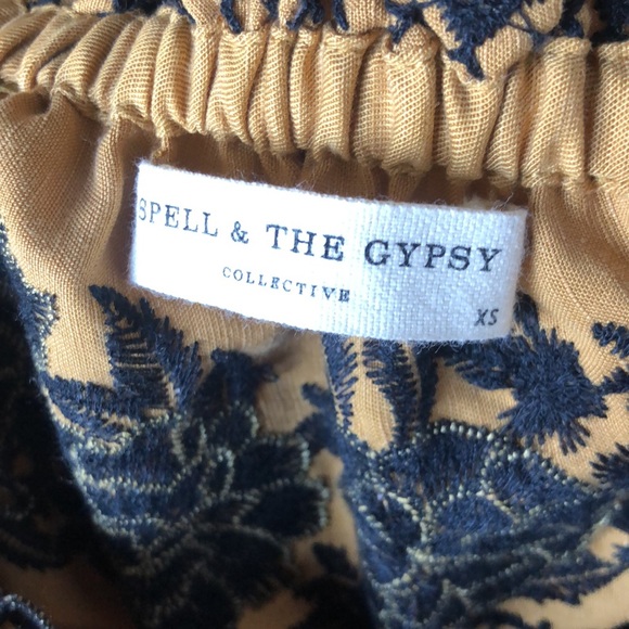 Spell & the Gypsy Collective Venus Off-Shoulder Dress Size XS - Picture 6 of 11